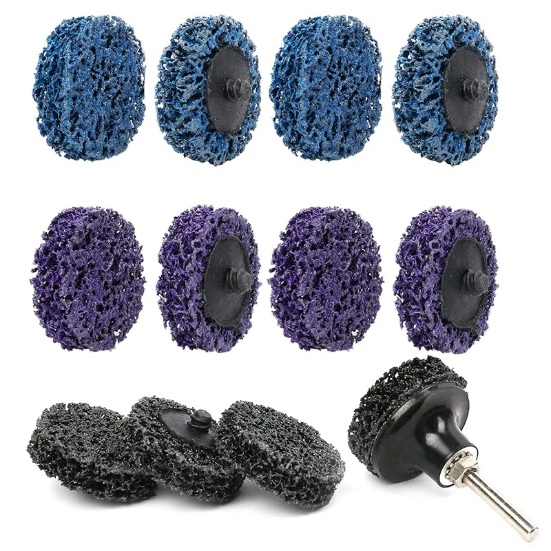 Stripping Disc,2Inch Strip And Clean Quick Change Discs With Disc Pad Holder,Paint,Rust Remover Stripper,Abrasive Wheel
Stripping Disc,2Inch Strip And Clean Quick Change Discs With Disc Pad Holder,Paint,Rust Remover Stripper,Abrasive Wheel