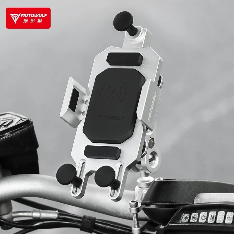 Universal Motorcycle Riding Mobile Phone Navigation Bracket Bike Mobile Phone Support Bracket Fast Charging Wireless Charger
Universal Motorcycle Riding Mobile Phone Navigation Bracket Bike Mobile Phone Support Bracket Fast Charging Wireless Charger