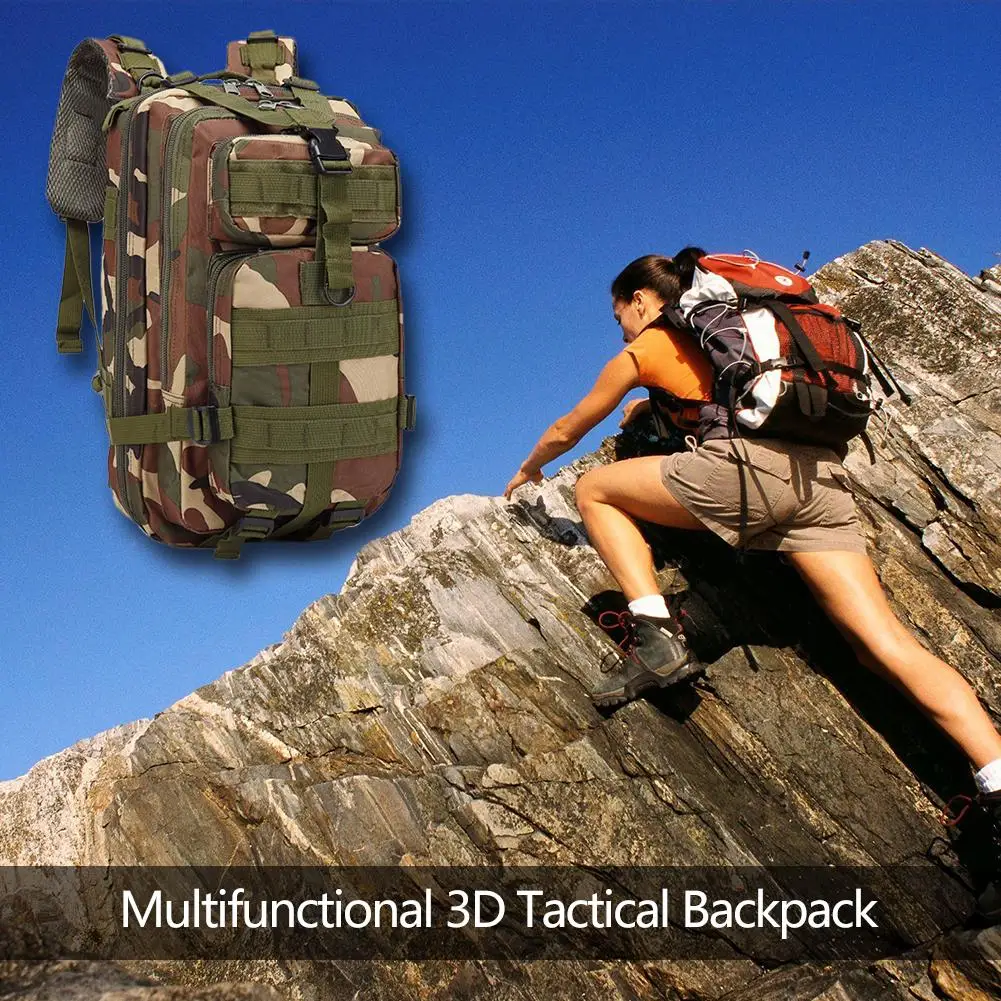 Durable Outdoor Bags Skillful Manufacture 30L 3D Backpacks Large Capacity Waterproof Outdoor Knapsack Climbing Rucksack
Durable Outdoor Bags Skillful Manufacture 30L 3D Backpacks Large Capacity Waterproof Outdoor Knapsack Climbing Rucksack