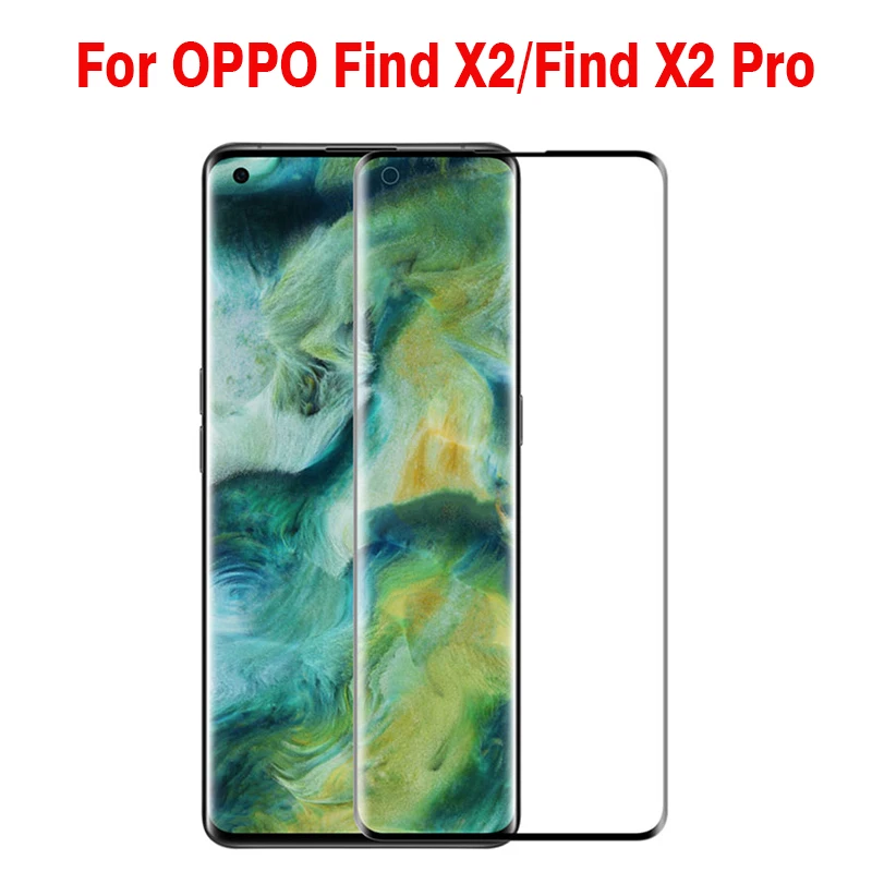 3D Curved Full Glue Tempered Glass For OPPO Find X2 Full Screen Cover Explosion-proof Screen Protector Film For OPPO Find X2 Pro
3D Curved Full Glue Tempered Glass For OPPO Find X2 Full Screen Cover Explosion-proof Screen Protector Film For OPPO Find X2 Pro