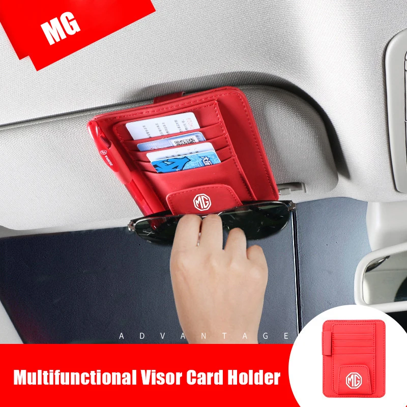 Кожаный Автомобильный солнцезащитный козырек, зажим для солнцезащитных очков, сумка-Органайзер для MG 3 5 6 7 TF ZR ZS ES HS EZS Morris3 GS, украшение для ав...
Кожаный Автомобильный солнцезащитный козырек, зажим для солнцезащитных очков, сумка-Органайзер для MG 3 5 6 7 TF ZR ZS ES HS EZS Morris3 GS, украшение для ав...