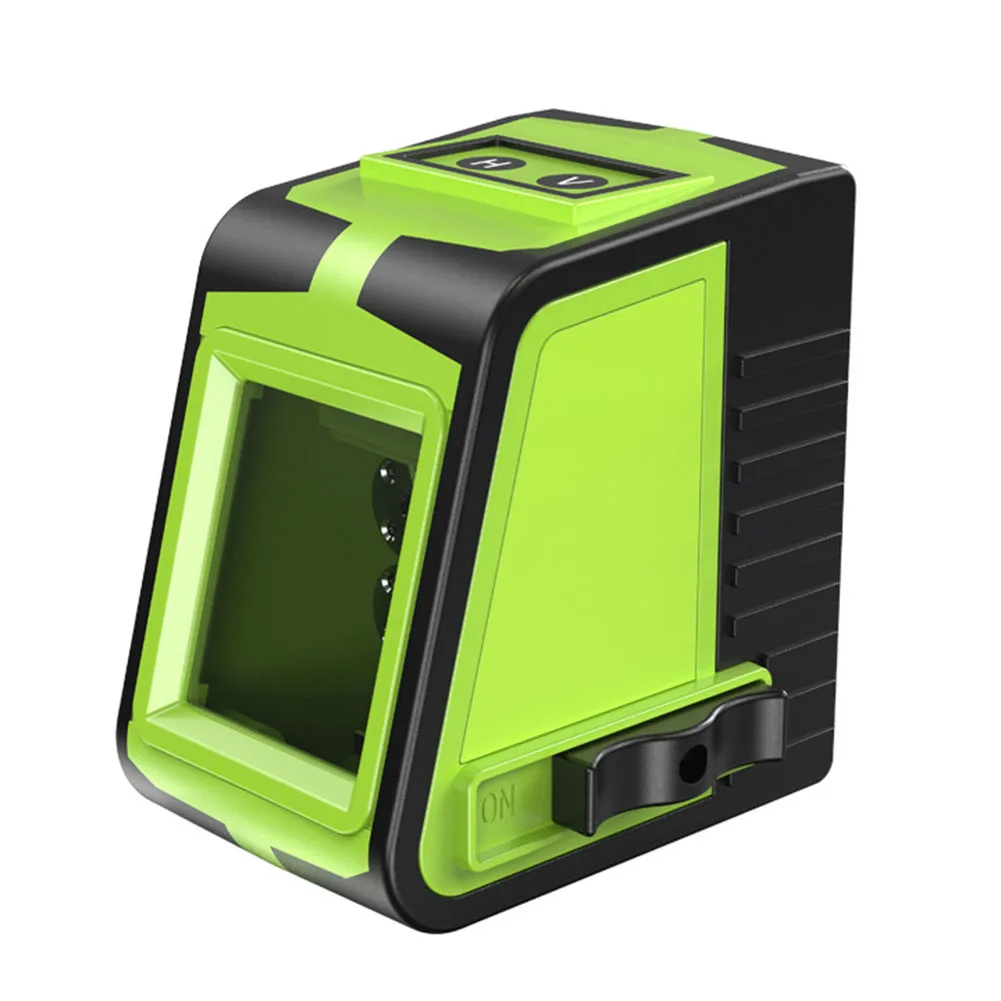 1V1H Green Beam 2 Lines Laser Level Waterproof Self-Leveling Professional Horizontal Vertical Infrared Laser Leveler for Indoor
1V1H Green Beam 2 Lines Laser Level Waterproof Self-Leveling Professional Horizontal Vertical Infrared Laser Leveler for Indoor