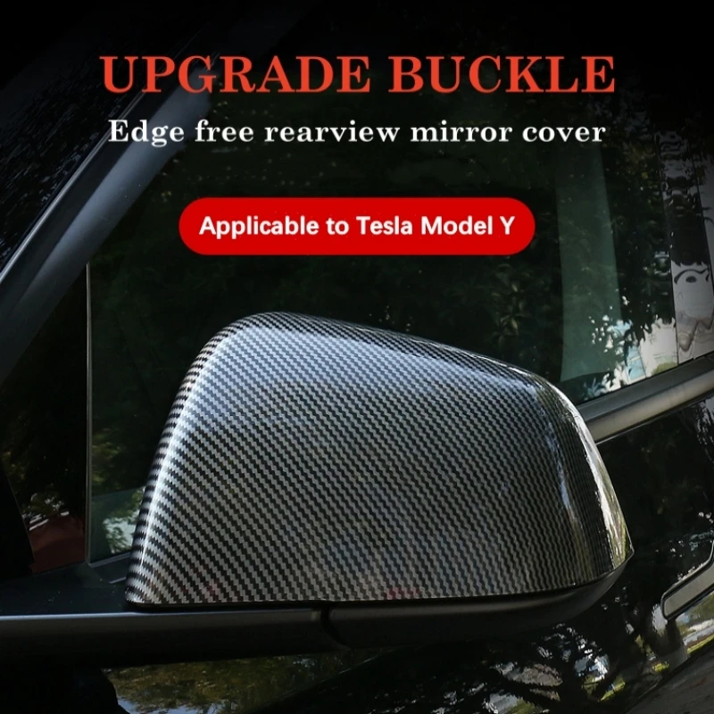 2pcs For Car Tesla Model 3/Y Rearview Mirror Cover For BrightCarbon Fiber Rear View Mirror Decorative Shell Exterior Accessories
2pcs For Car Tesla Model 3/Y Rearview Mirror Cover For BrightCarbon Fiber Rear View Mirror Decorative Shell Exterior Accessories