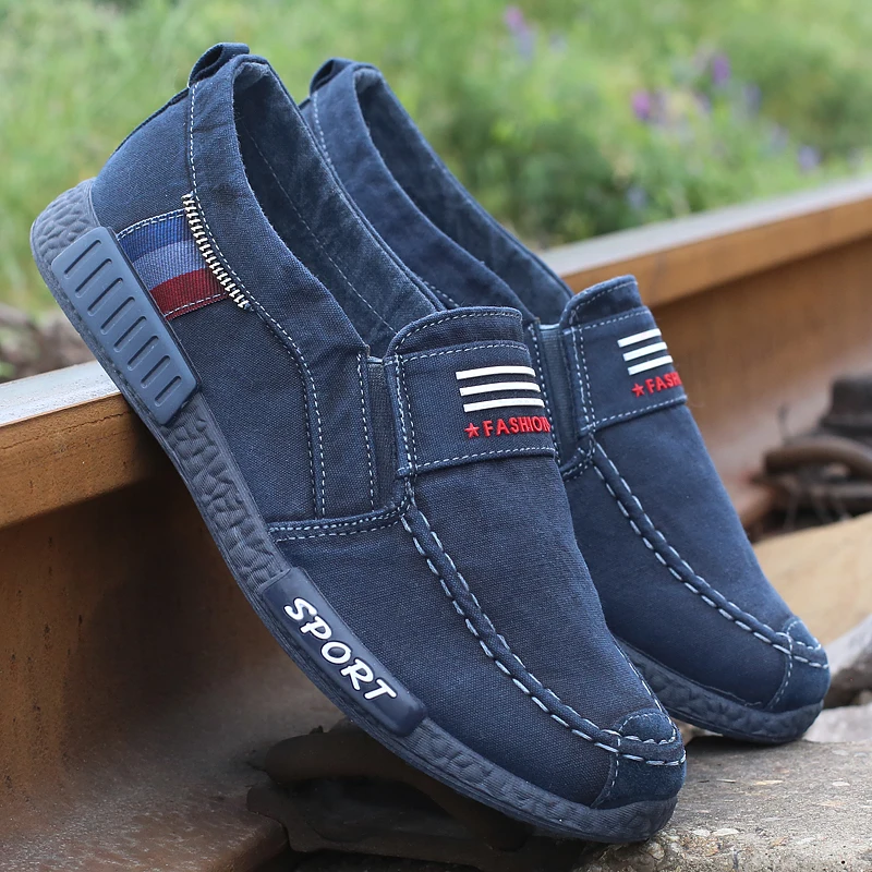 Breathable Fashion Shoes Denim Loafers Men Shoes Men Canvas Casual Shoes Male Flats Plimsolls Tenis Masculino S13230-S13235
Breathable Fashion Shoes Denim Loafers Men Shoes Men Canvas Casual Shoes Male Flats Plimsolls Tenis Masculino S13230-S13235