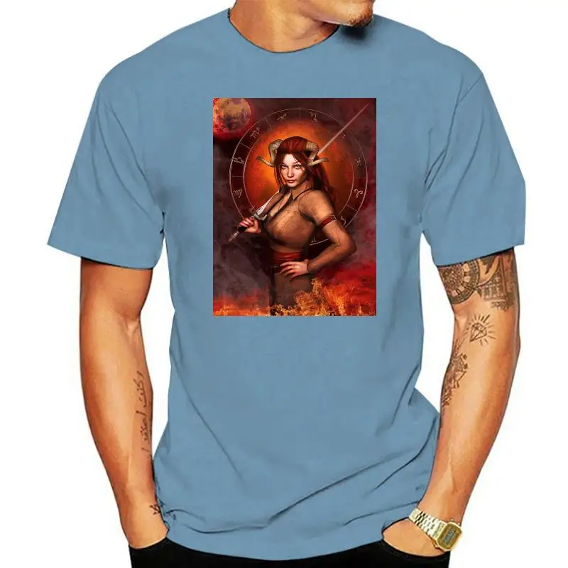 

Мужская футболка Овен Зодиак Фэнтези Водолей Овен Рак женская футболка