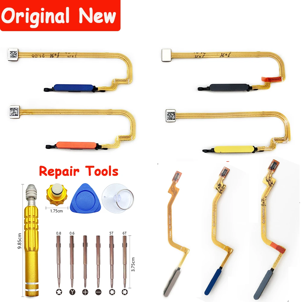 Original Fingerprint Home Sensor Flex Cable For Xiaomi Poco F3 X3 NFC M3 Menu Key Touch ID Sensor Fingerprint With Repair Tools
Original Fingerprint Home Sensor Flex Cable For Xiaomi Poco F3 X3 NFC M3 Menu Key Touch ID Sensor Fingerprint With Repair Tools