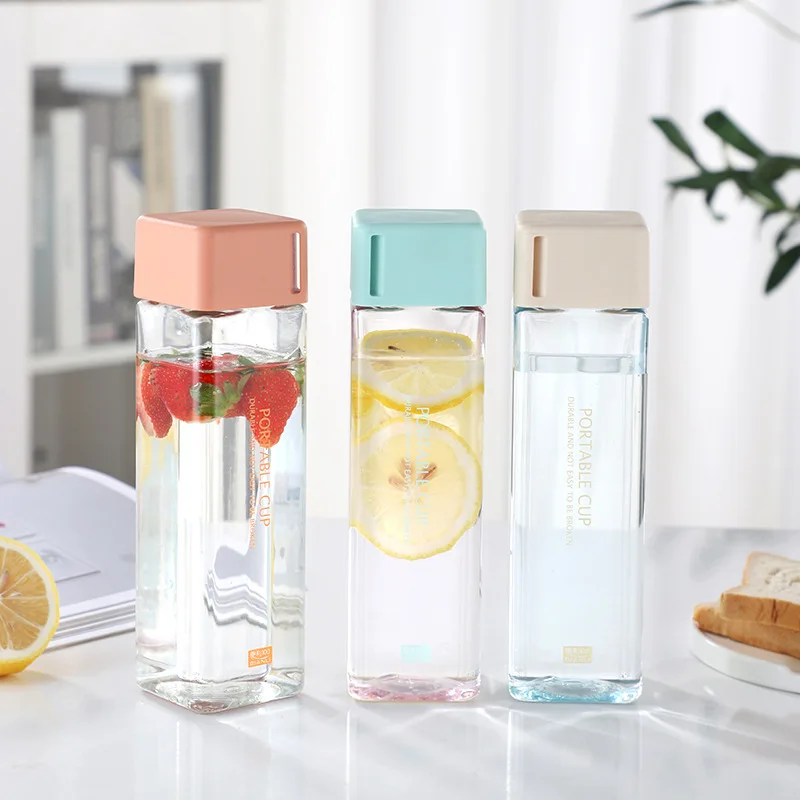 1Pc 600ml Transparent Square Plastic Matte Water Cup Outdoor Cold Juice Water Sports Cup with Portable Milk Rope Water Cup
1Pc 600ml Transparent Square Plastic Matte Water Cup Outdoor Cold Juice Water Sports Cup with Portable Milk Rope Water Cup