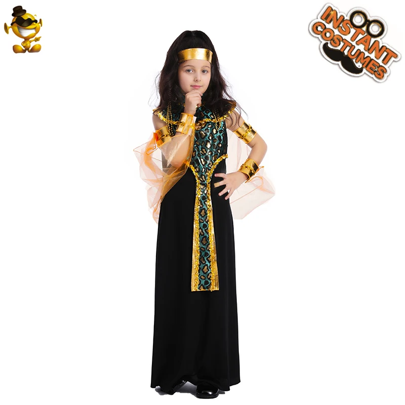 Egyptian Queen Costumes for Kids Girls Cleopatra of Egyptian Cosplay Halloween Costumes Fancy Dress
Egyptian Queen Costumes for Kids Girls Cleopatra of Egyptian Cosplay Halloween Costumes Fancy Dress
