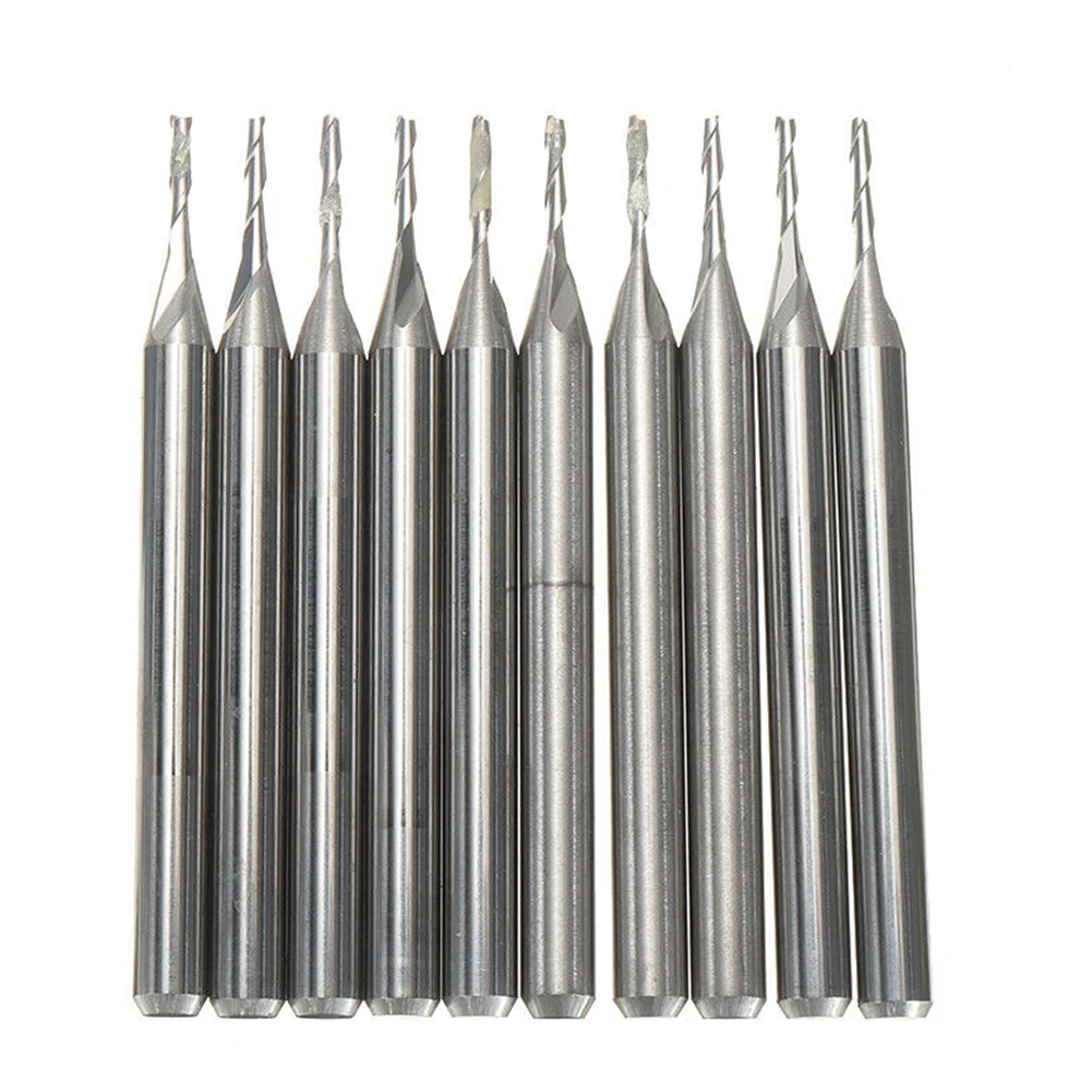 10PCS Carbide Double Slot CNC Router Bit 2 Blades Flute Straight End Mill Engraving Bit Straight Slot Milling Cutter Woodworking
10PCS Carbide Double Slot CNC Router Bit 2 Blades Flute Straight End Mill Engraving Bit Straight Slot Milling Cutter Woodworking