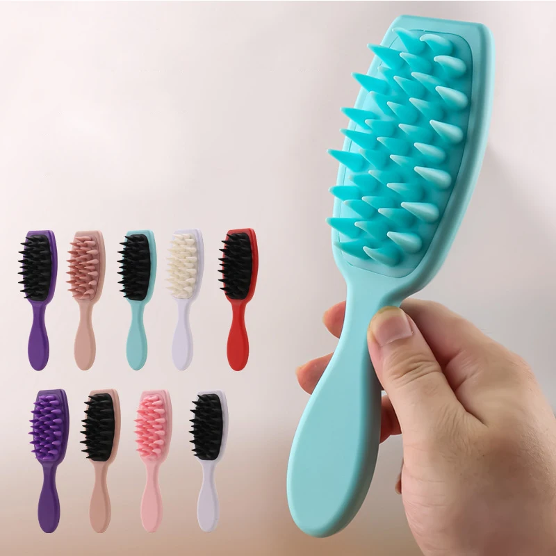 Ten Colors Of Long-Handled Hair Massage Shampoo Brush Massage Head Deep Cleansing Anti-Itch Anti-Dandruff Female Massage Comb
Ten Colors Of Long-Handled Hair Massage Shampoo Brush Massage Head Deep Cleansing Anti-Itch Anti-Dandruff Female Massage Comb
