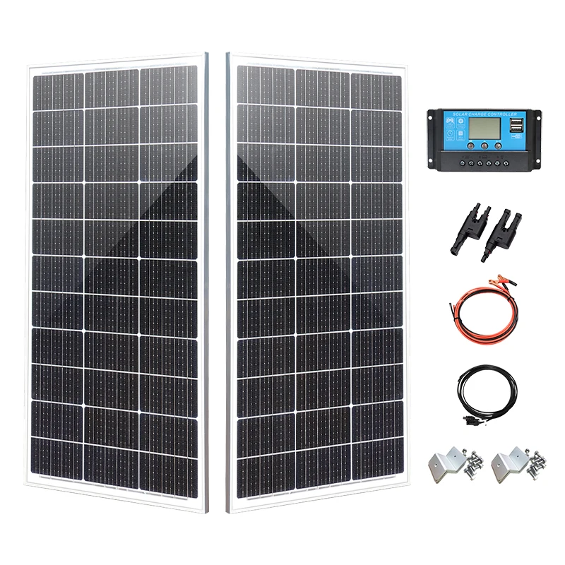 XINPUGUANG 200W Watt Monocrystalline Solar Panel OR Panel solar kit (cable controller glass solar module)12V /24V Home RV Marine
XINPUGUANG 200W Watt Monocrystalline Solar Panel OR Panel solar kit (cable controller glass solar module)12V /24V Home RV Marine