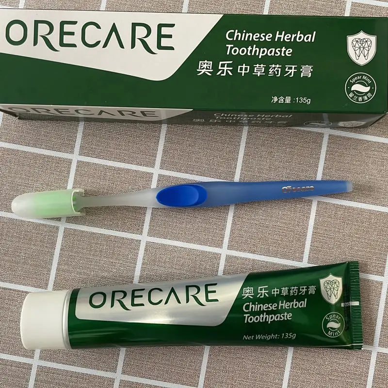 TIENS Tianshi Orecare Toothpaste Contains Extracts of Chinese Medicinal Herbs Orecare Chinese Herbal Toothpaste
TIENS Tianshi Orecare Toothpaste Contains Extracts of Chinese Medicinal Herbs Orecare Chinese Herbal Toothpaste