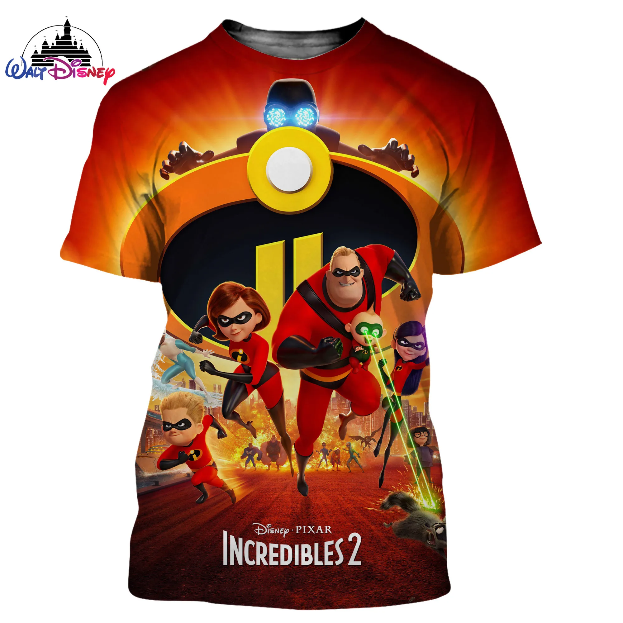 The Incredibles Disney men women Short Sleeve casual style 3D print t shirt Summer Casual Streetwear Tee Tops Cartoon
The Incredibles Disney men women Short Sleeve casual style 3D print t shirt Summer Casual Streetwear Tee Tops Cartoon
