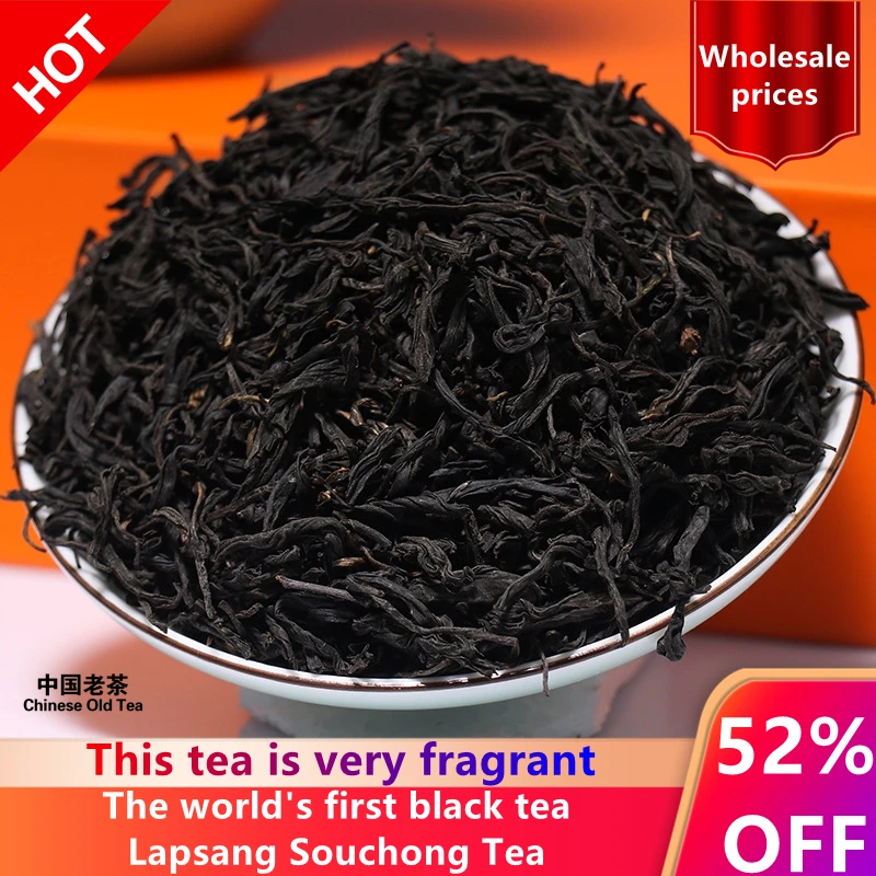 

2022 Without Smoke Taste Zheng Shan Xiao Zhong Tea High quality Lapsang Souchong Black Chinese Tea Wuyi Lapsang Souchong Tea