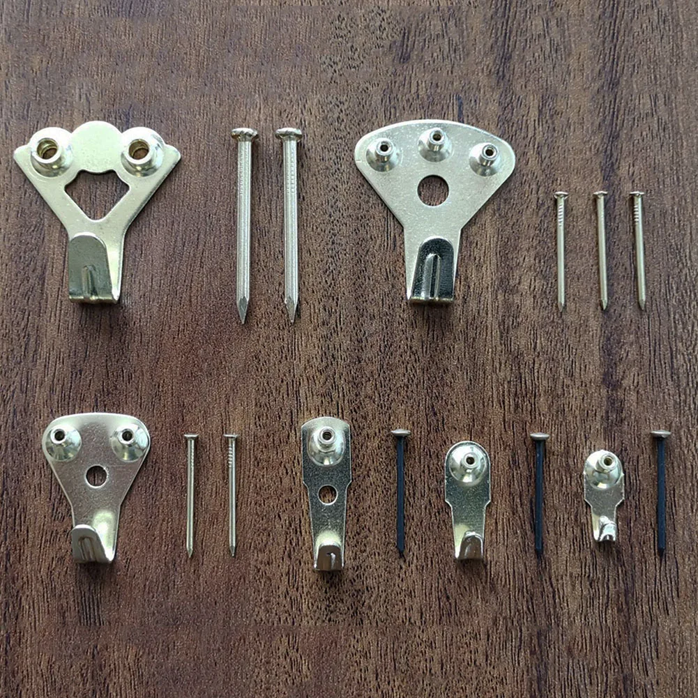 130pcs Hooks Nails Hanging Heavy Duty Decorative Home Easy Use Handbag Photo Frame Painting Picture Hanger Set Cabinet Metal 
130pcs Hooks Nails Hanging Heavy Duty Decorative Home Easy Use Handbag Photo Frame Painting Picture Hanger Set Cabinet Metal