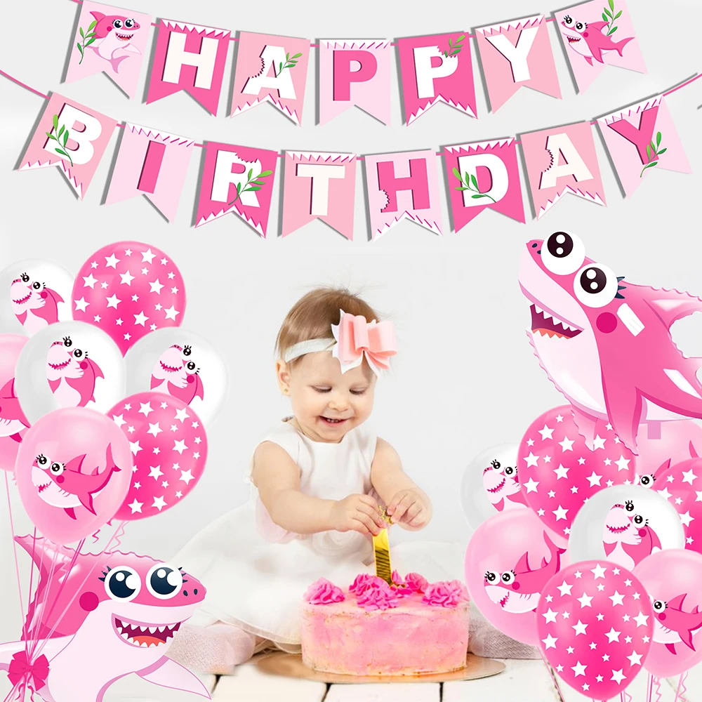 Baby Girl Cartoon Sea Animals Ocean Shark Party Wall Hanging HAPPY BIRTHDAY Party Banner Flag Baby Shower Party Decors Backdrops
Baby Girl Cartoon Sea Animals Ocean Shark Party Wall Hanging HAPPY BIRTHDAY Party Banner Flag Baby Shower Party Decors Backdrops