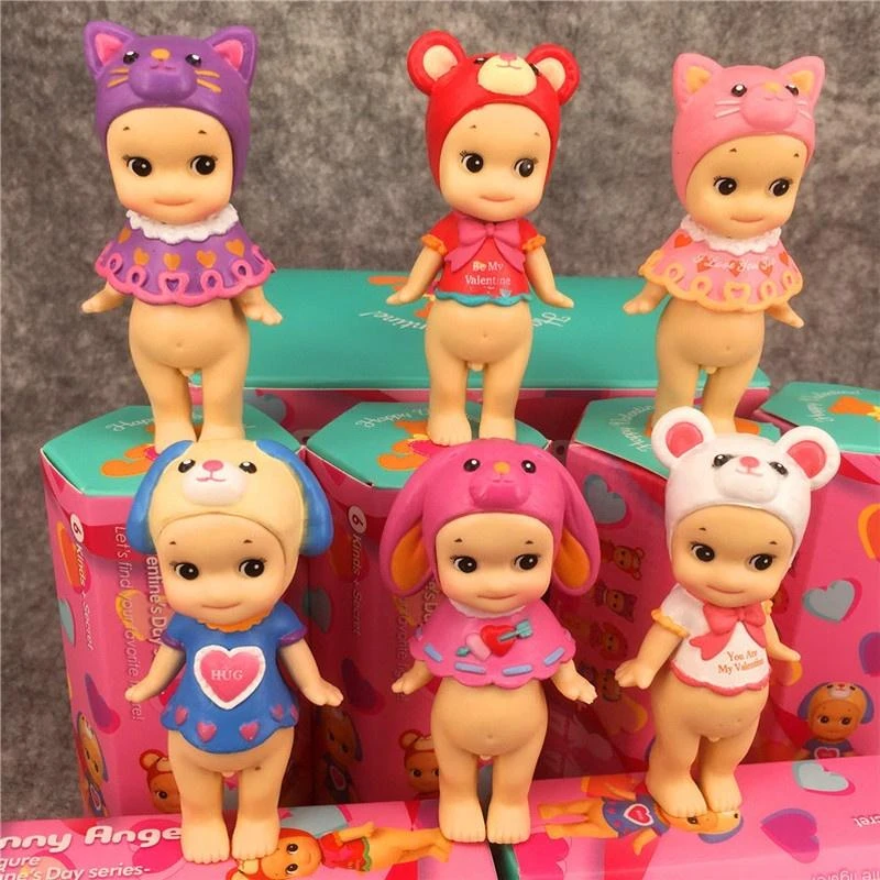 Two Yuan Doll Angel Doll Love Valentine's Day Gift Edition Blind Box Packaging All 6 Cake Decoration Kawaii Display Gifts
Two Yuan Doll Angel Doll Love Valentine's Day Gift Edition Blind Box Packaging All 6 Cake Decoration Kawaii Display Gifts