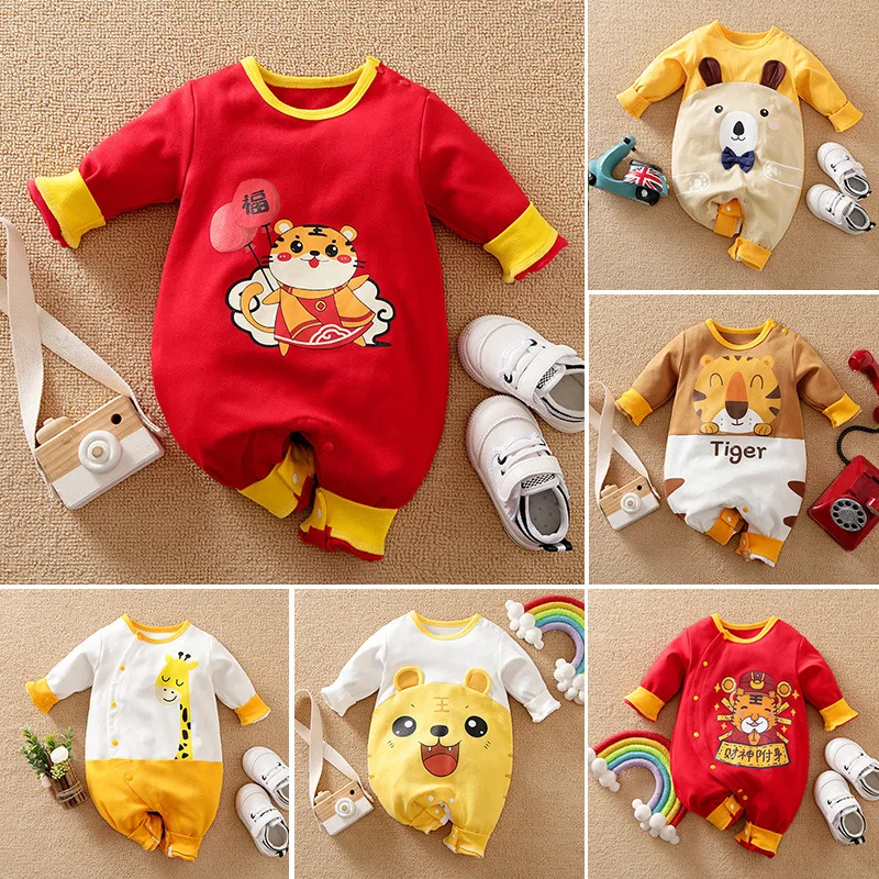 Cartoon Baby Jumpsuit 2022 Spring And Autumn New Romper 0-2 Years Old Boys And Girls Cotton Romper Newborn Long-sleeved Romper
Cartoon Baby Jumpsuit 2022 Spring And Autumn New Romper 0-2 Years Old Boys And Girls Cotton Romper Newborn Long-sleeved Romper