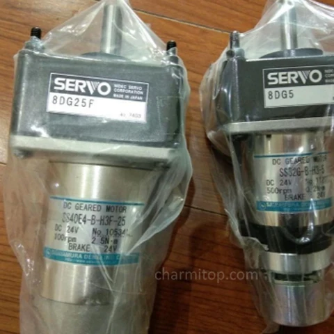 SS40E4-B-H3F-25 DC24V motor 8DG25F SERVO CORPORATION /SS32G-B-H3-5 /8DG5 для FANUC EDM Machine
SS40E4-B-H3F-25 DC24V motor 8DG25F SERVO CORPORATION /SS32G-B-H3-5 /8DG5 для FANUC EDM Machine