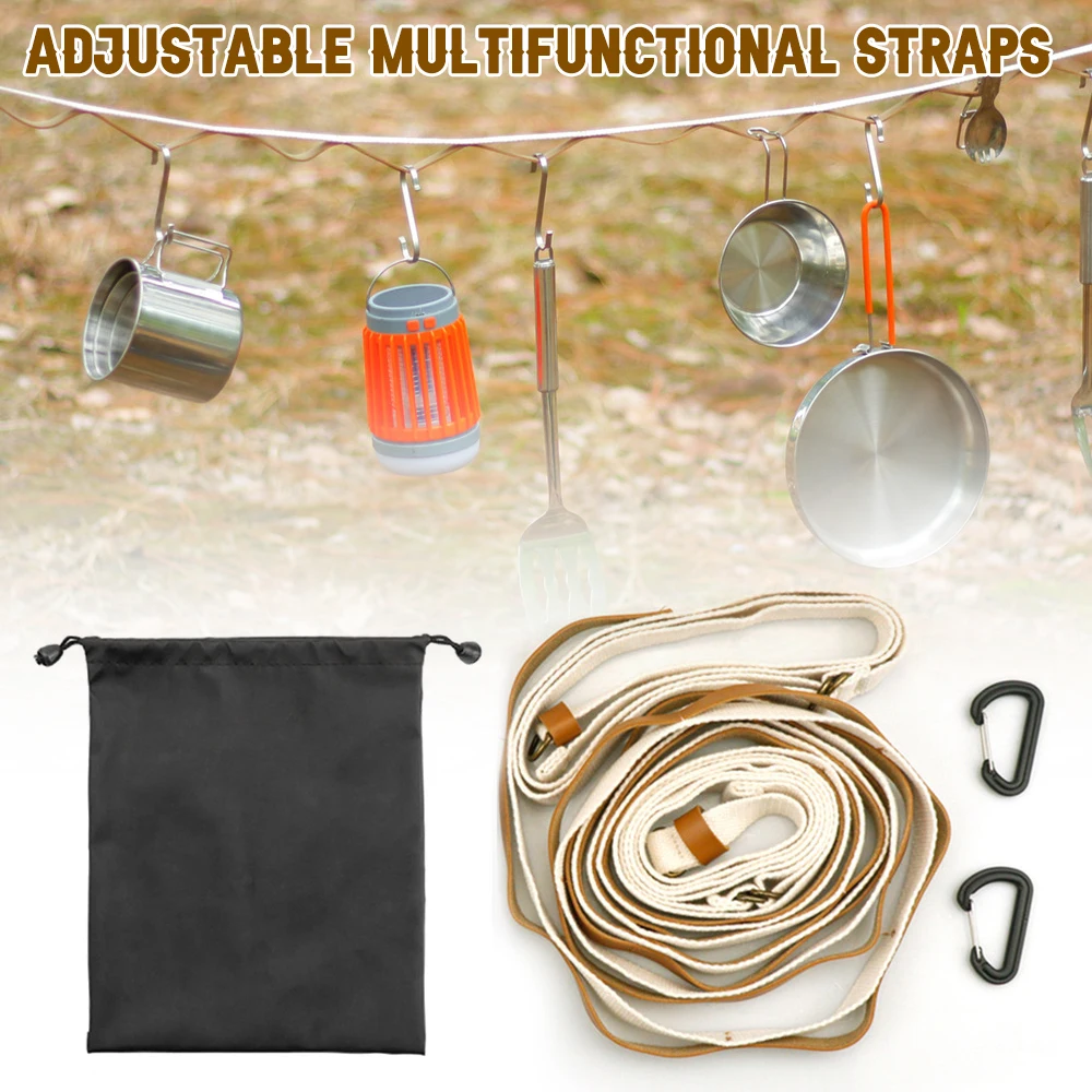 outdoor clothesline with 24 Ring Buckle Adjustable Camping Lanyards Storage Strap tent lanyard for Outdoor Hanging Rope
outdoor clothesline with 24 Ring Buckle Adjustable Camping Lanyards Storage Strap tent lanyard for Outdoor Hanging Rope