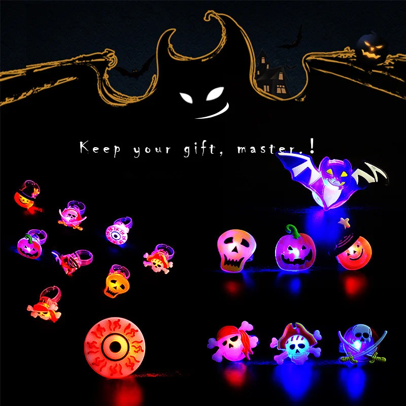 10pcs Halloween Christmas Flashing Light Rings Brooch Pumpkin Ghost Skull Santa Claus Rings for Kids Gifts Christmas Decorations
10pcs Halloween Christmas Flashing Light Rings Brooch Pumpkin Ghost Skull Santa Claus Rings for Kids Gifts Christmas Decorations