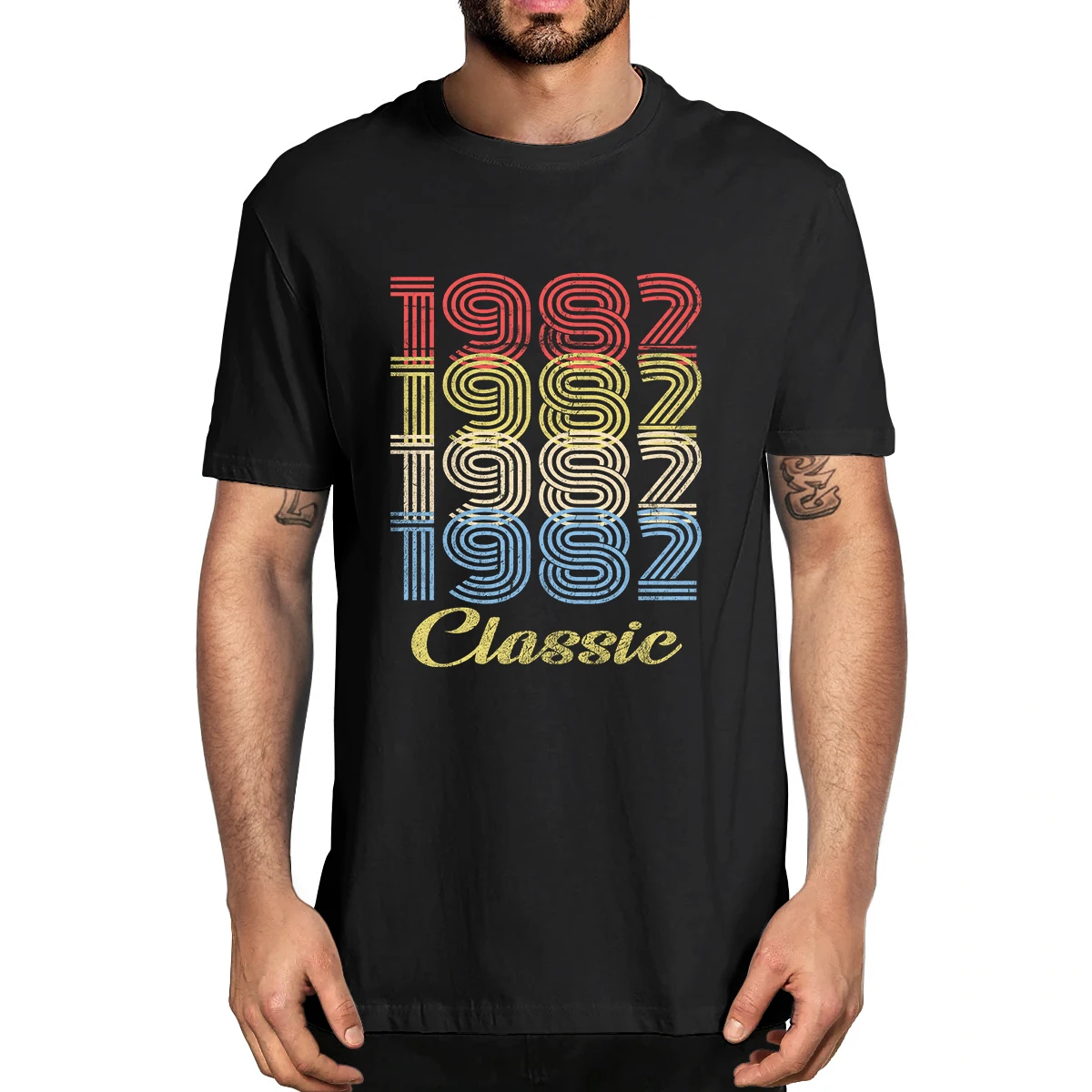 Best Seller 100% Cotton Men Clothing 40th Birthday Gift Vintage 1982 Classic Men's Novelty T-Shirt Casual Oversized Unisex Tee
Best Seller 100% Cotton Men Clothing 40th Birthday Gift Vintage 1982 Classic Men's Novelty T-Shirt Casual Oversized Unisex Tee