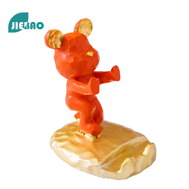 Bear Mobile Phone Holder Hot Animal Abstraction Resin Crafts Statue For Home Living Decorative Ornament
Bear Mobile Phone Holder Hot Animal Abstraction Resin Crafts Statue For Home Living Decorative Ornament