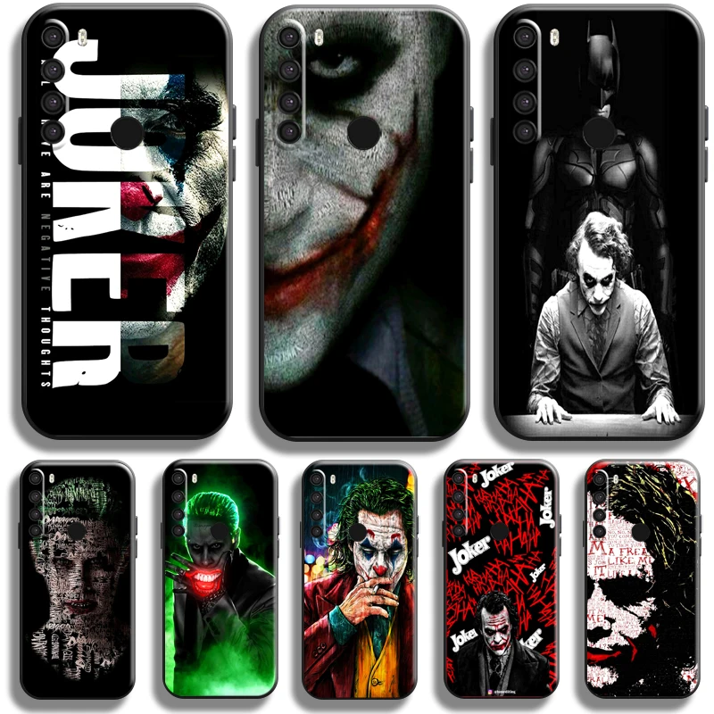The Joker Clown For Xiaomi Redmi Note 8 Pro Note 8T Redmi 8 8A Phone Case Back Carcasa Silicone Cover Black Funda
The Joker Clown For Xiaomi Redmi Note 8 Pro Note 8T Redmi 8 8A Phone Case Back Carcasa Silicone Cover Black Funda