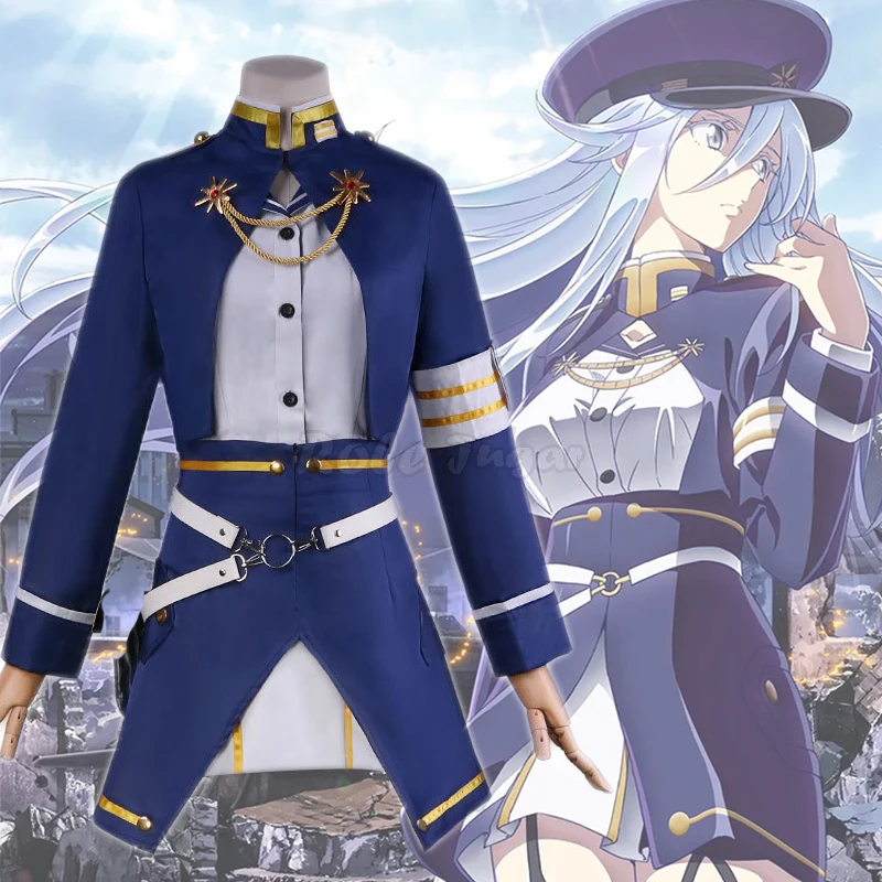 86 Eighty Six Lena Vladilena Milize Cosplay Costume Halloween Anime Outfits Women Girls Blue Uniform Wigs Dress up
86 Eighty Six Lena Vladilena Milize Cosplay Costume Halloween Anime Outfits Women Girls Blue Uniform Wigs Dress up
