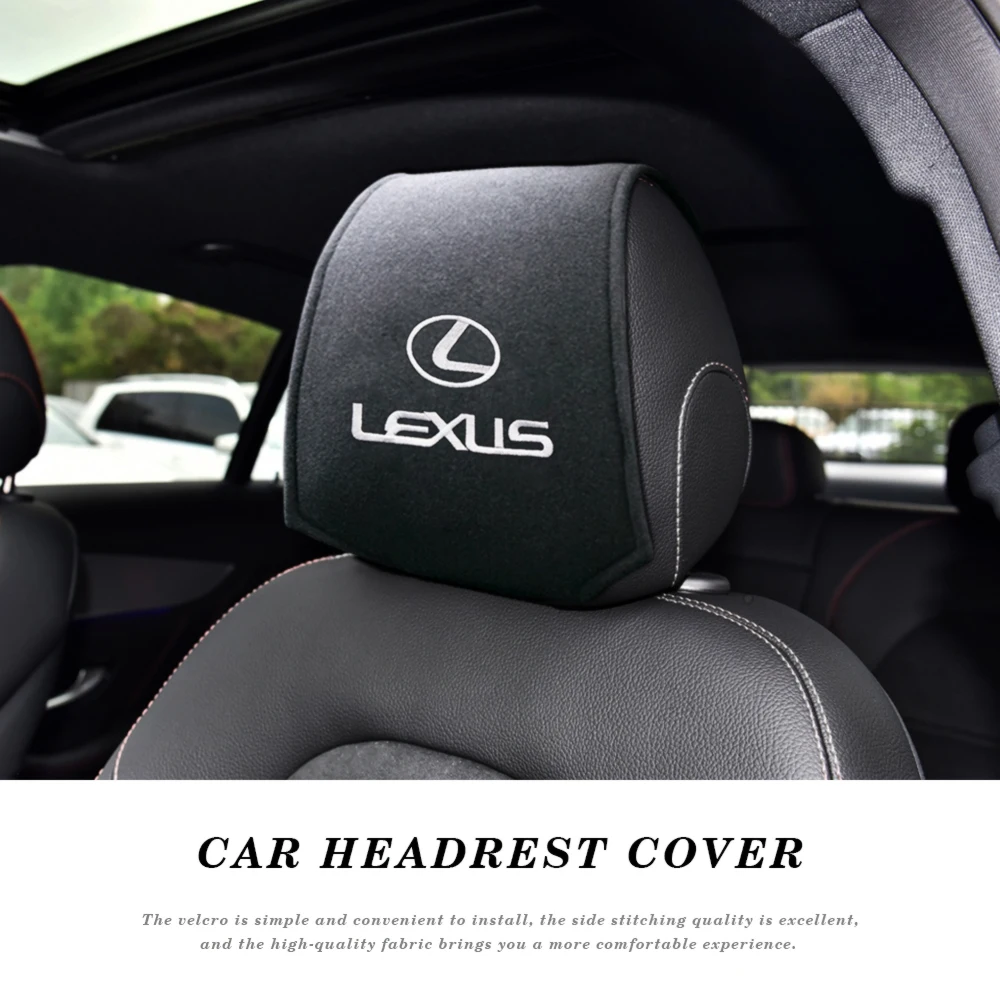 1/2pcs Car Headrest Cover Head Rest Cushion Synthetic Fiber Neck Pillow Case Accessories For Lexus F Sport Is250 Ct200h Rx300
1/2pcs Car Headrest Cover Head Rest Cushion Synthetic Fiber Neck Pillow Case Accessories For Lexus F Sport Is250 Ct200h Rx300