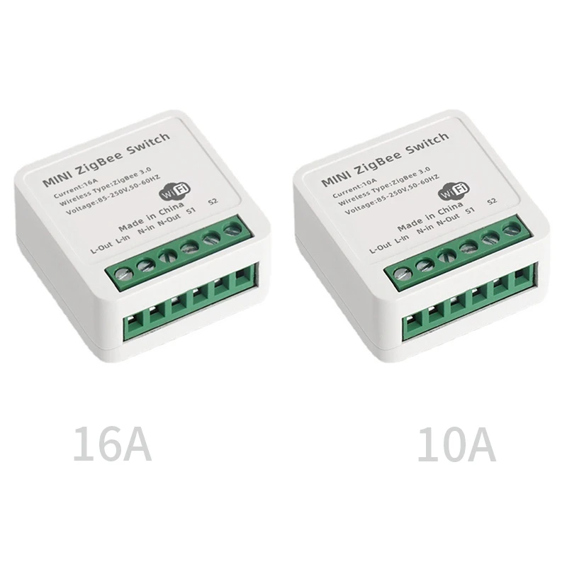 Voice Dual Control Tuya Zigbee Smart Light Switch Module, Smart Home Automation Breaker Supports Control,White
Voice Dual Control Tuya Zigbee Smart Light Switch Module, Smart Home Automation Breaker Supports Control,White