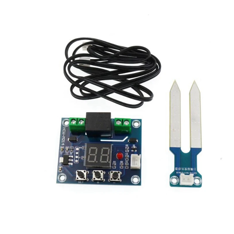 DC 12V Soil Moisture Controller Module Humidity Sensor Controller Irrigation System Automatic Watering Module
DC 12V Soil Moisture Controller Module Humidity Sensor Controller Irrigation System Automatic Watering Module