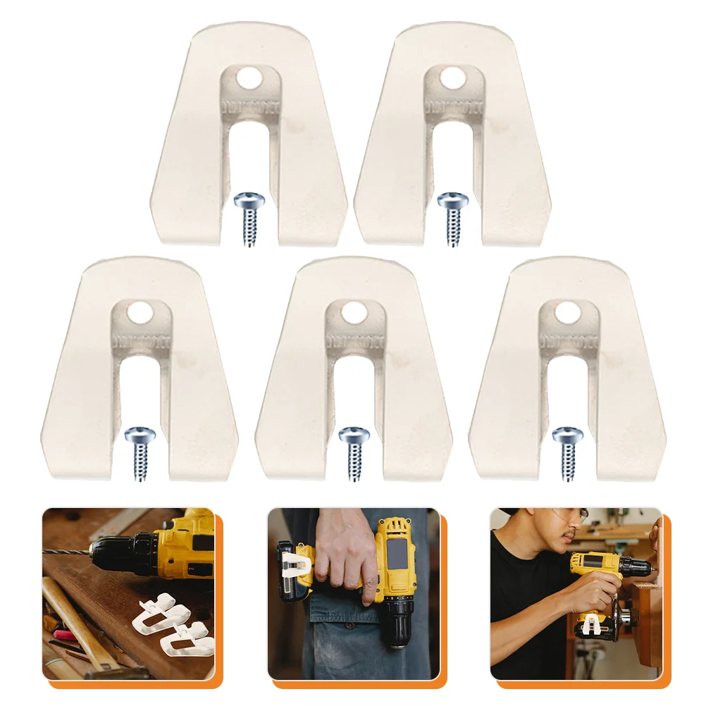 5 Sets Drill Clip Hook Electric Drill Belt Clip Hooks Tool Hooks With Screws Tape Measure Belt Clips Drill Clip Hooks
5 Sets Drill Clip Hook Electric Drill Belt Clip Hooks Tool Hooks With Screws Tape Measure Belt Clips Drill Clip Hooks