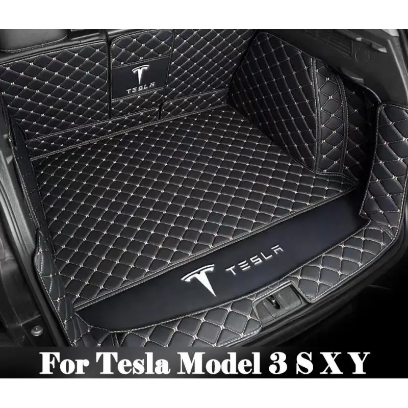 Car trunk pad, full set of floor mats, waterproof, anti-skid, TPE, XPE, suitable for Tesla type 3, s and X
Car trunk pad, full set of floor mats, waterproof, anti-skid, TPE, XPE, suitable for Tesla type 3, s and X