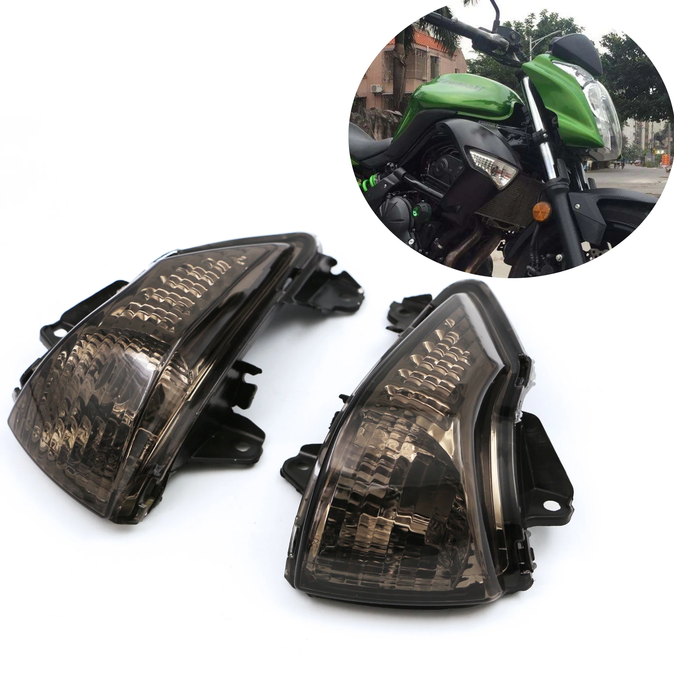 Fit for 2009 2010 2011 Kawasaki EX650 Ninja 650R ER-6N Front Turn Signal Indicator Light Blinker Lamp ER6N ER650 ER 6N
Fit for 2009 2010 2011 Kawasaki EX650 Ninja 650R ER-6N Front Turn Signal Indicator Light Blinker Lamp ER6N ER650 ER 6N