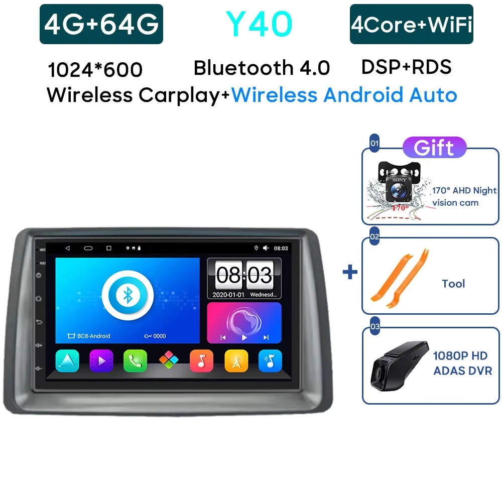 Автомобильный радиоприемник Carplay для Fiat Panda 2003 2004 2005 2006-2012 навигация GPS Android авто мультимедийный плеер стерео без 2din 5G WiFi
Автомобильный радиоприемник Carplay для Fiat Panda 2003 2004 2005 2006-2012 навигация GPS Android авто мультимедийный плеер стерео без 2din 5G WiFi