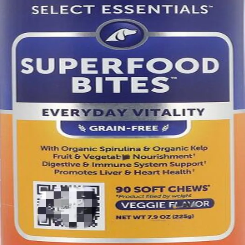 Premium Dog Pet health products, Daily Vitality, Grain-Free, All Ages, 90 Pieces
Premium Dog Pet health products, Daily Vitality, Grain-Free, All Ages, 90 Pieces