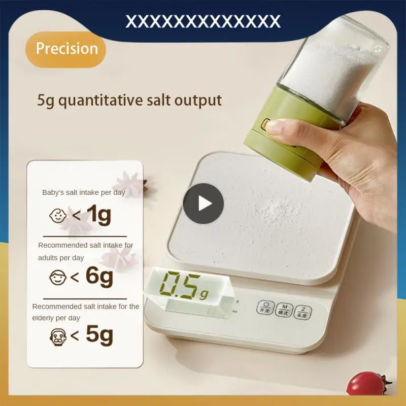 Quantitative Salt Jar Kitchen Seasoning Bottle Moisture-proof No Clumping Seasoning Jar Kitchen Tools Seasoning Tank Small
Quantitative Salt Jar Kitchen Seasoning Bottle Moisture-proof No Clumping Seasoning Jar Kitchen Tools Seasoning Tank Small
