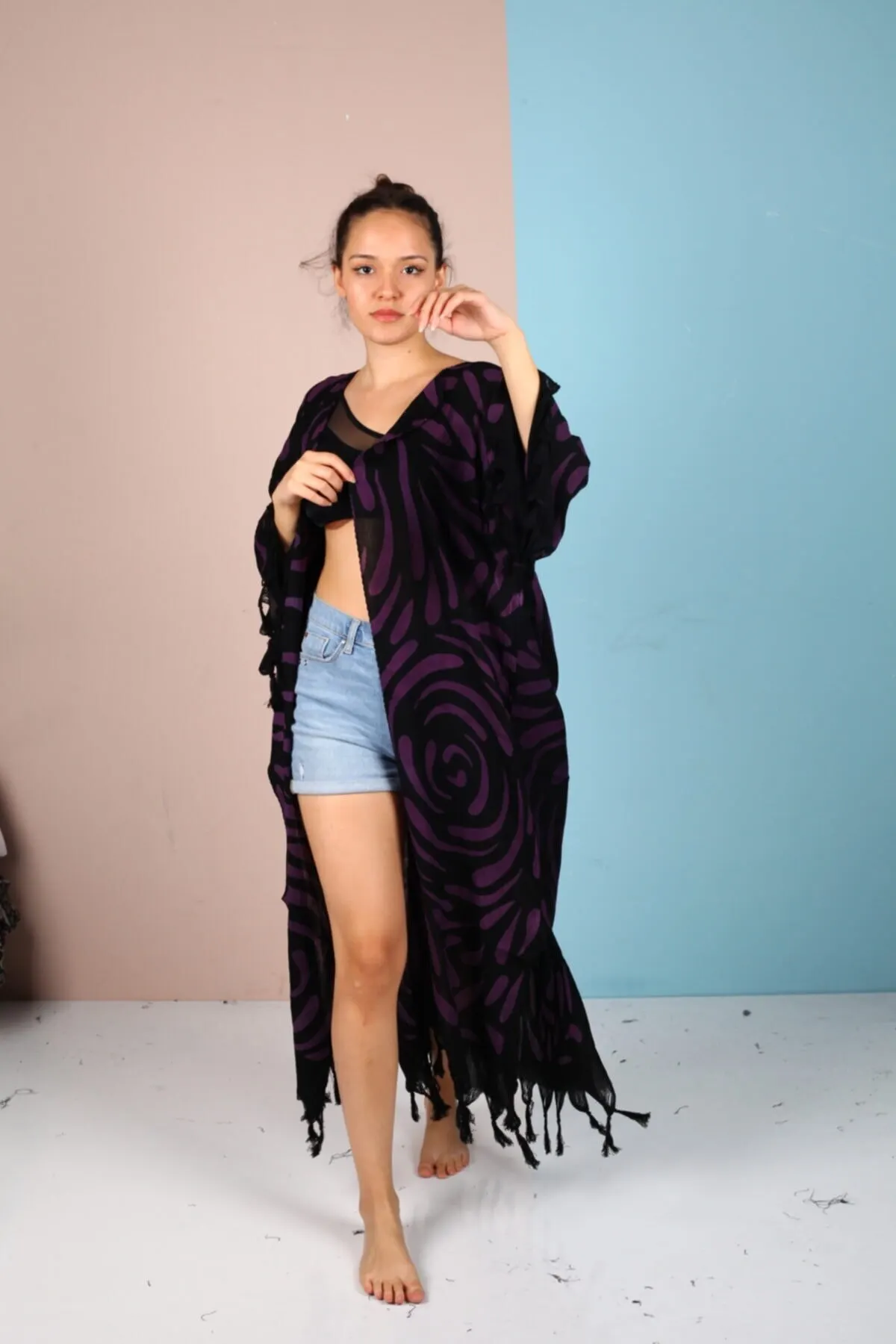 Женская парео Caftan одежда для купания накидка платье пикантная туника костюм пляжная одежда женский пляжный бикини чехол свободное мини-пла...
Женская парео Caftan одежда для купания накидка платье пикантная туника костюм пляжная одежда женский пляжный бикини чехол свободное мини-пла...