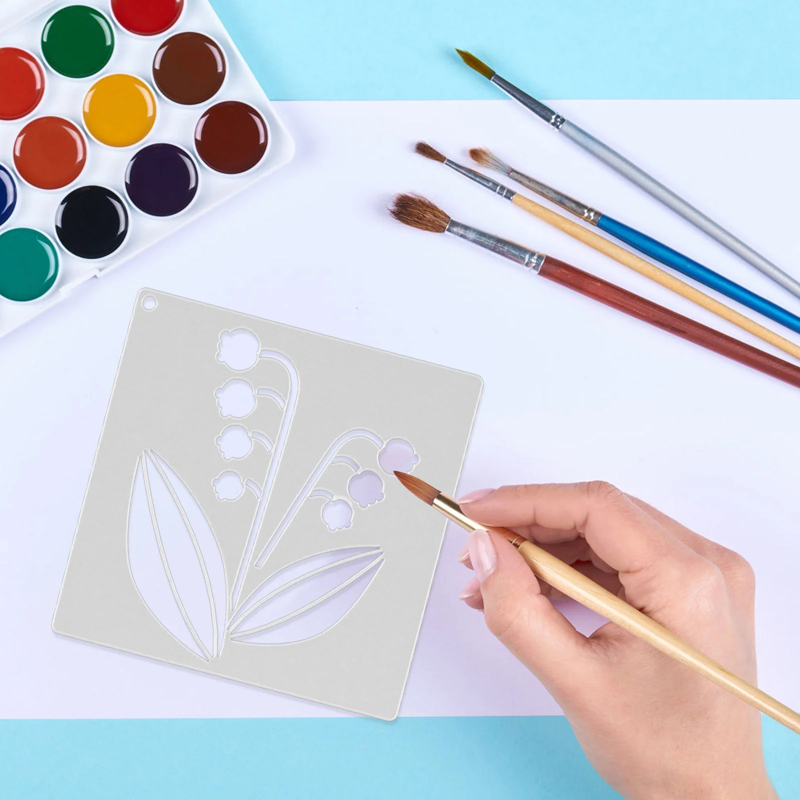 Flower Painting Template Plants Drawing Templates Convenient Plastic DIY Stencil Stencils
Flower Painting Template Plants Drawing Templates Convenient Plastic DIY Stencil Stencils