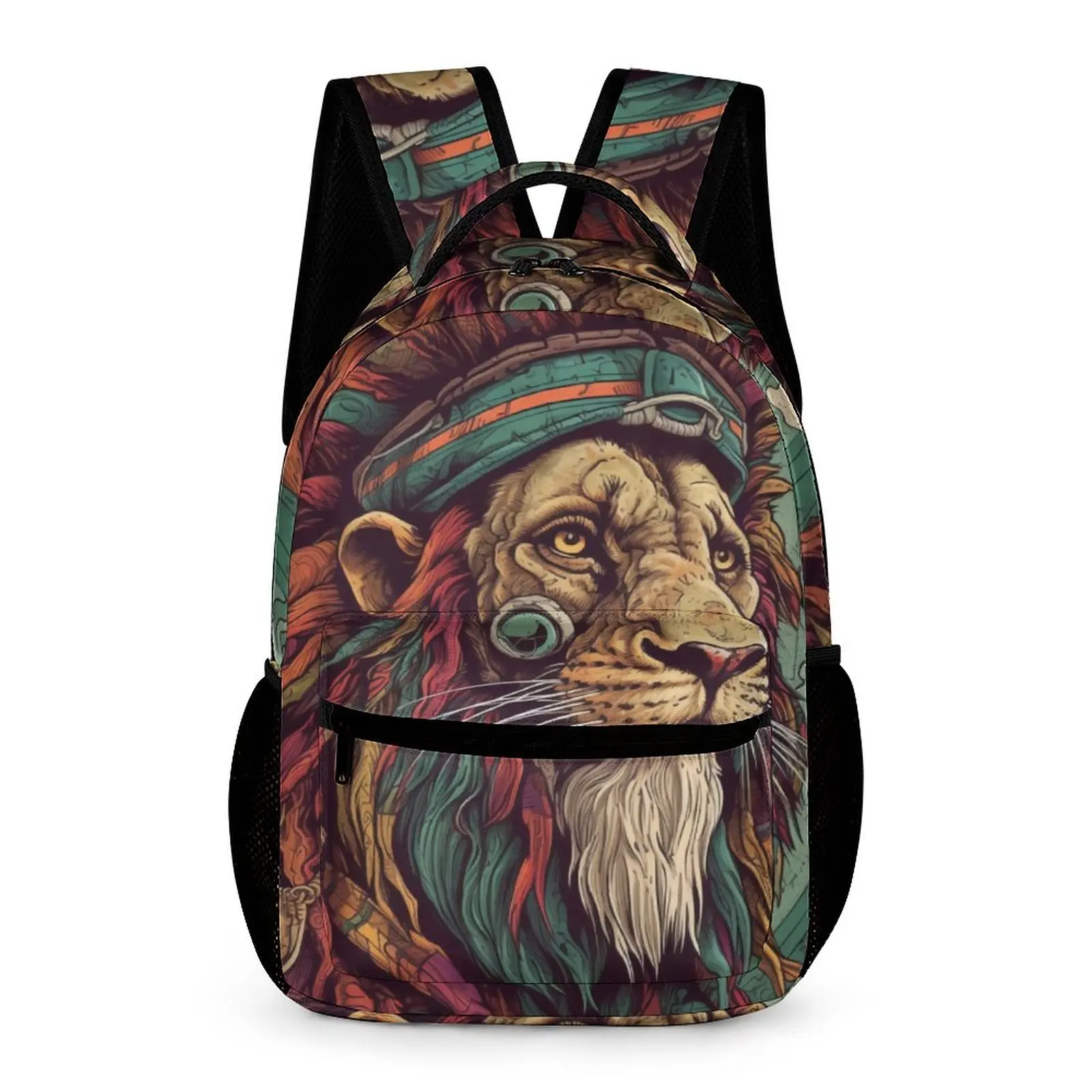 Lion Backpack Men Illustration Culture Caricatures Lightweight Backpacks Elegant School Bags Outdoor Style Designer Rucksack
Lion Backpack Men Illustration Culture Caricatures Lightweight Backpacks Elegant School Bags Outdoor Style Designer Rucksack