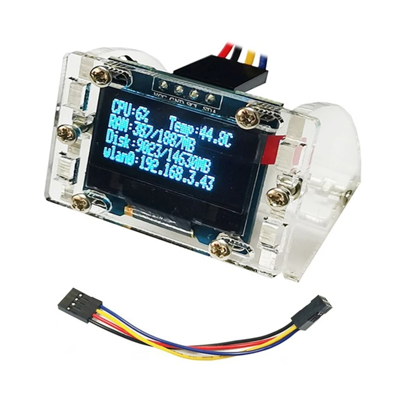 Модуль OLED-дисплея для Raspberry Pi последовательный модуль ЖК-дисплея I2C IIC 0 96x64 OLED 128