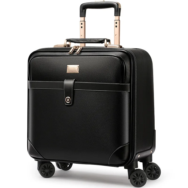 20 Inch Business Boarding Suitcases Men's Luggage Trolley Case Universal Wheels Suitcase 23X43X52CM
20 Inch Business Boarding Suitcases Men's Luggage Trolley Case Universal Wheels Suitcase 23X43X52CM