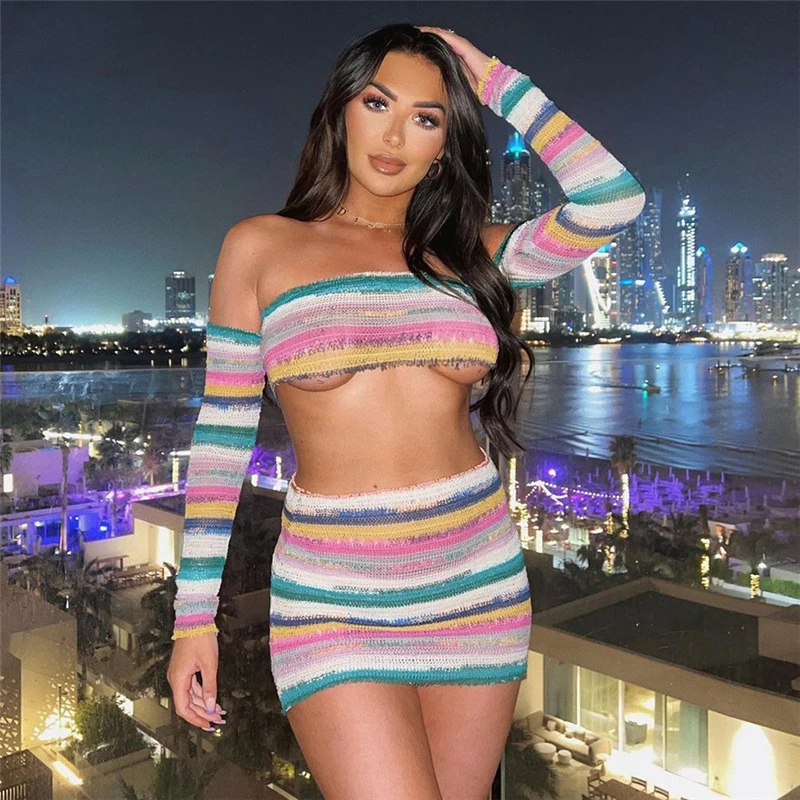 Summer Dress For Women With Offers 2023 Beach Cover Up New Knitted Pockets Colour Strapless Tops Slim One Short Skirt Suit Print
Summer Dress For Women With Offers 2023 Beach Cover Up New Knitted Pockets Colour Strapless Tops Slim One Short Skirt Suit Print