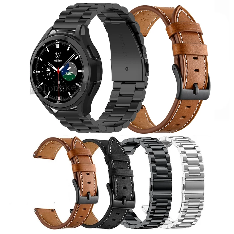 20mm 22mm Leather Mesh Watch Strap For Samsung Galaxy Watch 4 Classic 3 Active 2 Gear S3 S2 Classic Band For Amazfit Bip GTR 2 3
20mm 22mm Leather Mesh Watch Strap For Samsung Galaxy Watch 4 Classic 3 Active 2 Gear S3 S2 Classic Band For Amazfit Bip GTR 2 3