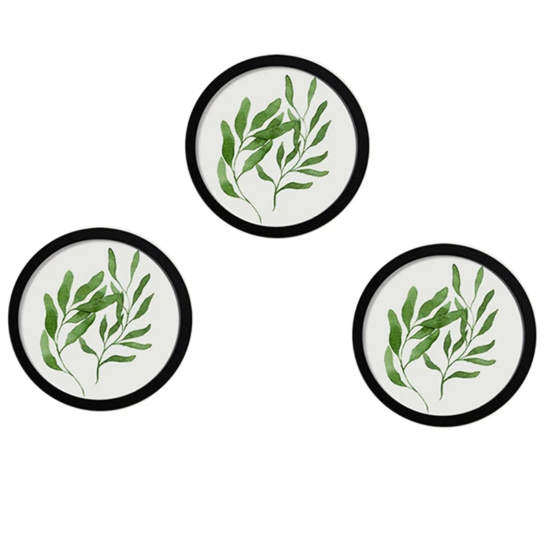 3Pcs 10Inch Round Wooden Picture Frames Creative Gift DIY Wall Hanging Wood Picture Holder Home Decoration(Black)
3Pcs 10Inch Round Wooden Picture Frames Creative Gift DIY Wall Hanging Wood Picture Holder Home Decoration(Black)