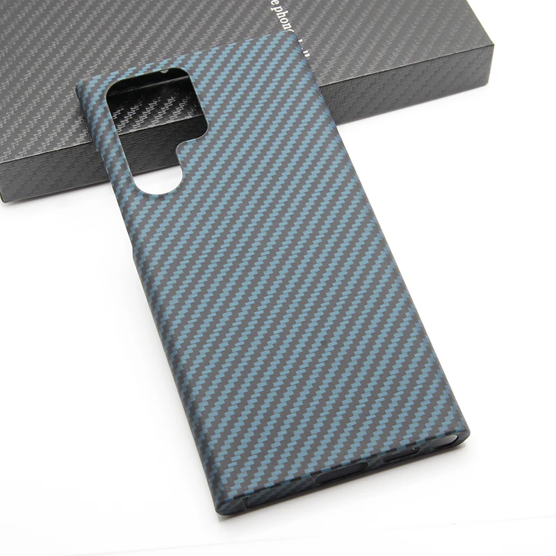 Carbon fiber phone case for Samsung galaxy S22Ultra light Thin High-strength Aramid fiber protective shell
Carbon fiber phone case for Samsung galaxy S22Ultra light Thin High-strength Aramid fiber protective shell