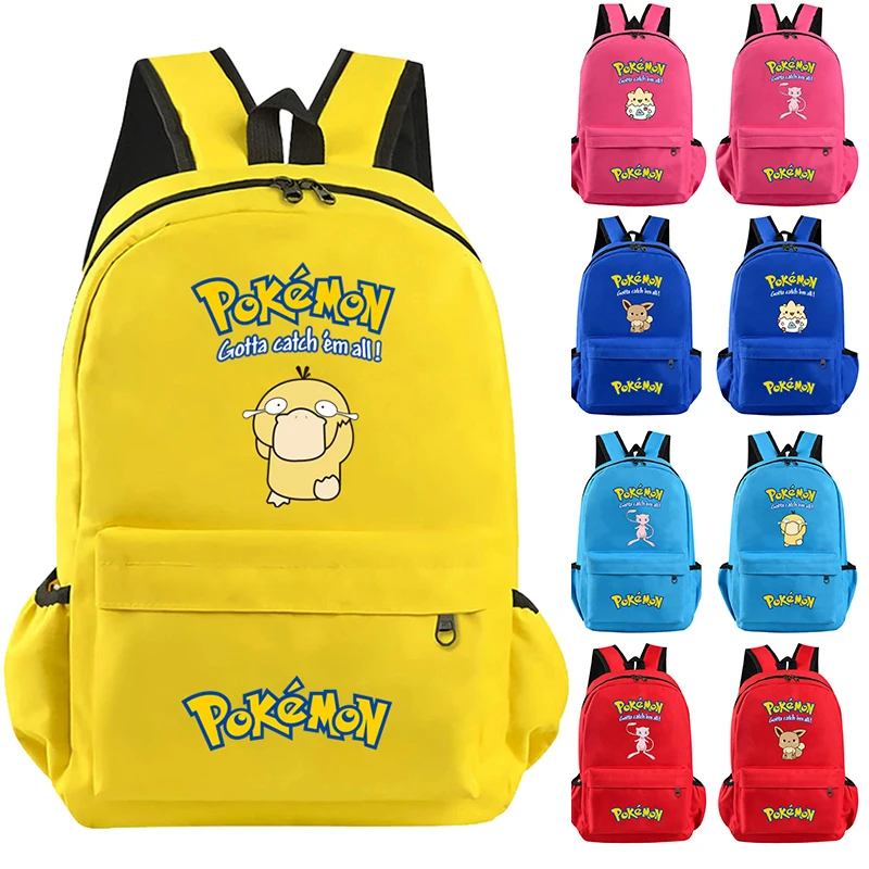 Bandai Anime Pokemon Backpack Boy Girl Pikachu Charmander Cartoon BookbagBackpack for Teen Student Back To School Children Gift
Bandai Anime Pokemon Backpack Boy Girl Pikachu Charmander Cartoon BookbagBackpack for Teen Student Back To School Children Gift