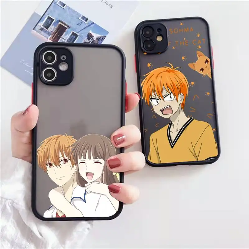 Fruits Basket Anime Phone Case matte transparent For iphone 7 8 11 12 13 plus mini x xs xr pro max cover
Fruits Basket Anime Phone Case matte transparent For iphone 7 8 11 12 13 plus mini x xs xr pro max cover