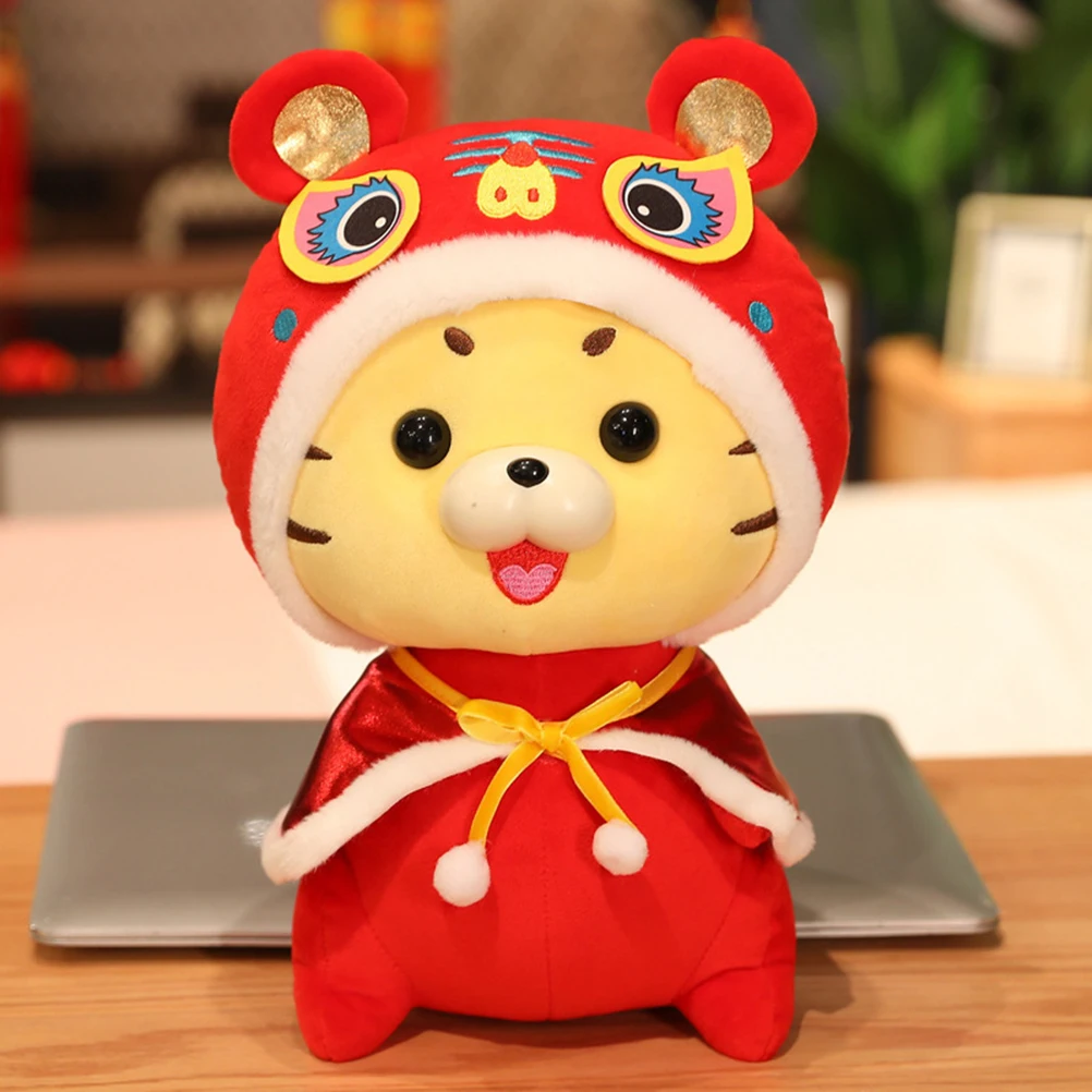 2022 Tiger Mascot Doll Chinese New Year Doll Cute Stuffed Animals Pillow Chinese Zodiac Tiger Plush Toy Gift for Kids
2022 Tiger Mascot Doll Chinese New Year Doll Cute Stuffed Animals Pillow Chinese Zodiac Tiger Plush Toy Gift for Kids
